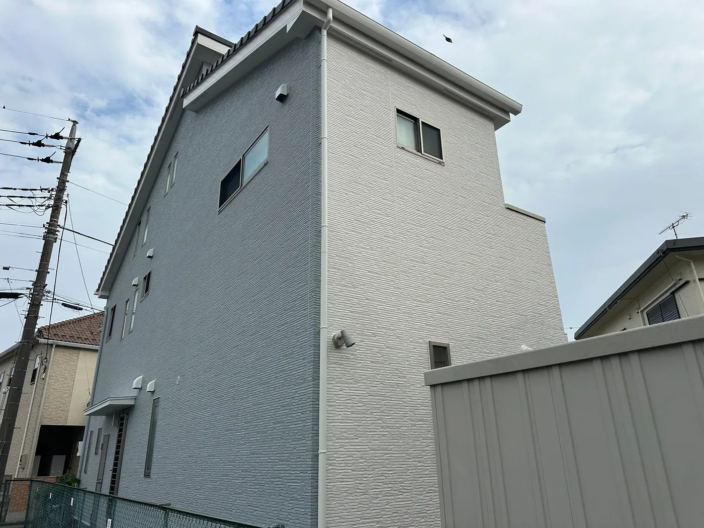 桶川市鴨川 F様邸 完工 側面