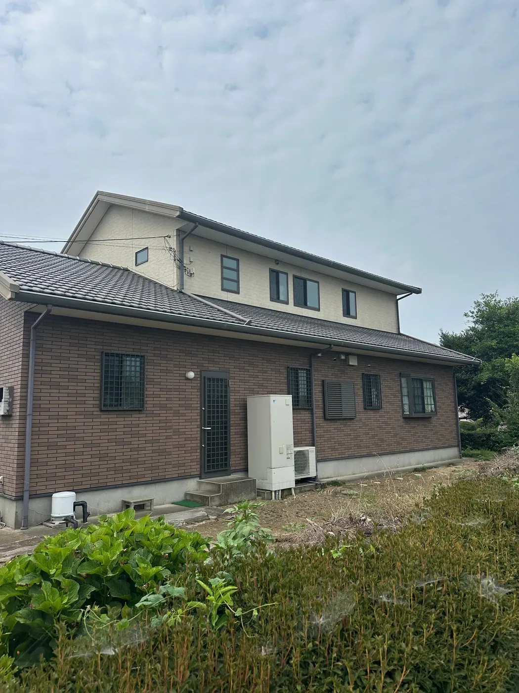 桶川市川田谷 K様邸 施工前/裏側